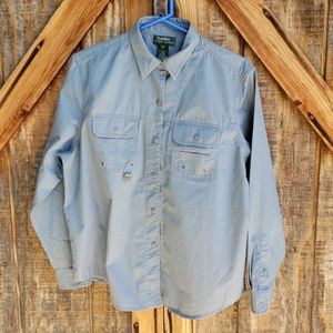 Lauren Ralph Lauren Unique Button Down Shirt XL